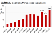 Giá nông sản trên sàn giao dịch CBOT biến động mạnh do cuộc xung đột Nga – Ukraine