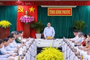 Thủ tướng yêu cầu Bình Phước ưu tiên nguồn lực phát triển giao thông 