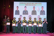 Bộ Chỉ huy BĐBP tỉnh Sơn La: Tuyên dương chiến sỹ quân hàm xanh trên tuyến đầu biên giới