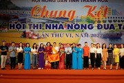 Chung kết Hội thi Nhà nông đua tài tỉnh Thanh Hóa năm 2022, huyện Đông Sơn đạt giải Nhất