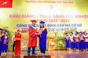 Trường Cao đẳng Đại Việt Sài Gòn công bố quyết định cấp mã đào tạo liên tục của Bộ Y tế