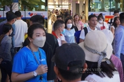 Lượng khách đến sân bay Tân Sơn Nhất tăng vọt trong ngày cuối nghỉ lễ