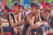 Khai giảng ở vùng tâm chấn động đất Kon Tum: Học sinh sẵn sàng ứng phó, tìm nơi ẩn nấp 