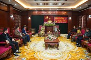 Đoàn công tác Trung ương Hội NDVN làm việc với tỉnh Sơn La