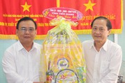 Lãnh đạo tỉnh thăm, chúc Tết Agribank Tiền Giang