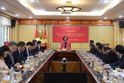 Trưởng Ban Tổ chức Trung ương gặp mặt 15 nhân sự vừa được bổ nhiệm trước khi lên đường công tác nhiệm kỳ