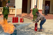 "Tổ liên gia an toàn PCCC" tại xã vùng cao