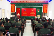 Bồi dưỡng Tiếng Việt cho cán bộ quân đội nhân dân Lào 
