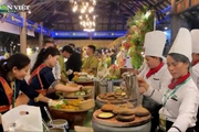 No căng bụng ở Lễ hội văn hóa ẩm thực món ngon đang diễn ra tại TP.HCM