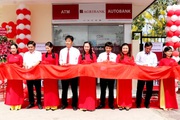Agribank chi nhánh Cần Thơ II khai trương máy gửi, rút tiền tự động thứ 3 tại huyện Vĩnh Thạnh