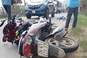 Hòa Bình: Va chạm với ô tô, 2 phụ nữ tử vong
