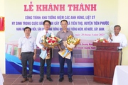 Quảng Nam: Khánh thành công trình Khu tưởng niệm các anh hùng liệt sĩ hy sinh trong cuộc đấu tranh Cây Cốc