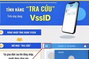 Tính năng "Tra cứu" trên ứng dụng VssID tìm được cơ sở khám chữa bệnh bảo hiểm y tế