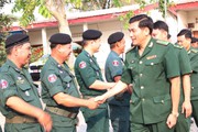Bộ đội Biên phòng An Giang chúc Tết cổ truyền các lực lượng vũ trang Campuchia