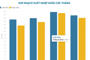 Việt Nam xuất siêu hơn 6,3 tỷ USD dù kim ngạch xuất khẩu giảm