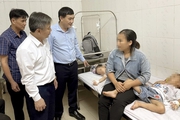 Nghệ An: Tập trung tối đa trang thiết bị, nhân lực điều trị cho 76 trẻ mầm non ngộ độc
