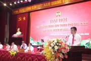 Ông Nguyễn Văn Đạt tái đắc cử Chủ tịch Hội Nông dân thành phố Bắc Ninh