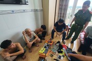 Bắt nhóm nghi can gây ra hàng loạt vụ trộm cắp tài sản trên ô tô