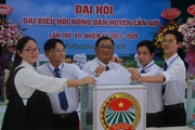 Ông Lê Văn Được tái đắc cử Chủ tịch Hội Nông dân huyện Cần Giờ của TP Hồ Chí Minh