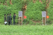 Hội thi bắn súng quân dụng lực lượng Công an Sơn La 