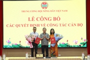 Trao quyết định bổ nhiệm Phó Chánh Văn phòng Đảng đoàn Hội Nông dân Việt Nam và Phó Trưởng Ban Hợp tác quốc tế