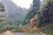 Lào Cai: Thông xe các tuyến đường bị sạt lở do mưa lớn trên địa bàn huyện Mường Khương