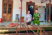 Hà Giang đã tiếp nhận hơn 4.600 khẩu súng các loại do người dân giao nộp
