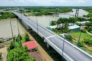 Sáng mai, chính thức thông xe cây cầu hơn 340 tỷ đồng ở Cần Giờ