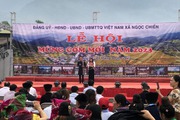 Rộn ràng Lễ hội Mừng cơm mới xã Ngọc Chiến