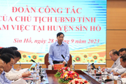 Sìn Hồ cần tận dụng và phát huy tối đa những lợi thế phát triển KT – XH