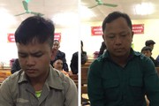 Sơn La: Lần đầu tiên bắt quả tang 2 đối tượng kích giun tại một cánh đồng ở huyện Mộc Châu