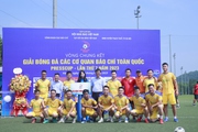 Khai mạc VCK Press Cup 2023: ĐKVĐ NTNN/Dân Việt hòa trận ra quân