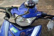 SỐC: Rắn dài hơn 1 mét nằm ngủ trên vua côn tay Exciter