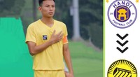 Hà Nội FC "viện trợ" cho Hòa Bình FC hậu vệ U23 Việt Nam