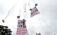Triều Tiên thả bóng bay rải 1 triệu truyền đơn sang HQ