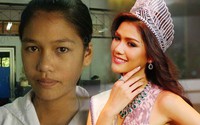Lộ ảnh cũ "tố" tân hoa hậu Hoàn vũ Thái Lan "dao kéo"