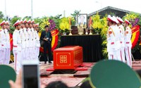 Chủ tịch nước Trần Đại Quang đã về an nghỉ tại quê nhà