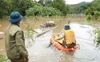 Nước lũ dâng cao, nhiều thôn bản vùng cao tỉnh Quảng Ninh bị cô lập