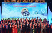 Ảnh: Toàn cảnh lễ tôn vinh Tự hào Nông dân Việt Nam 2016