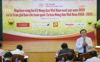 Họp báo công bố 63 Nông dân Việt Nam xuất sắc 2019