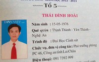 Tước danh hiệu CAND đối với Trưởng phòng Cảnh sát dùng bằng giả