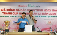 Giải bóng đá NTNN/Dân Việt lần thứ 12: Hướng về miền Trung lũ lụt