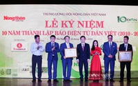 10 tập thể, cá nhân Báo điện tử Dân Việt được Bộ trưởng Bộ NNPTNT tặng bằng khen nhân kỉ niệm 10 năm thành lập