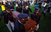 Các cuộc biểu tình bạo lực diễn ra trong đám tang của Tổng thống Haiti 