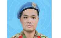 Một sĩ quan mũ nồi xanh hy sinh khi làm nhiệm vụ gìn giữ hoà bình Liên Hợp Quốc