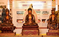 Hình ảnh ấn tượng về triển lãm Phật giáo Việt Nam