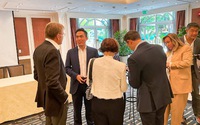 Hiệp hội Blockchain Việt Nam có buổi làm việc với Nguyên Phó Thủ tướng Đức cùng Phái đoàn tại Đại sứ quán Thuỵ Sĩ