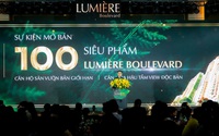 100 căn hộ có tầm nhìn tuyệt mỹ của LUMIÈRE Boulevard hết hàng ngay sau mở bán