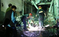 Ninh Thuận: Đưa chó nghiệp vụ vào tìm kiếm 3 mẹ con trong ngôi nhà bị cháy