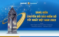 Bảo hiểm Bảo Việt nhận giải thưởng "Sáng kiến chuyển đổi bảo hiểm số tốt nhất Việt Nam 2022"